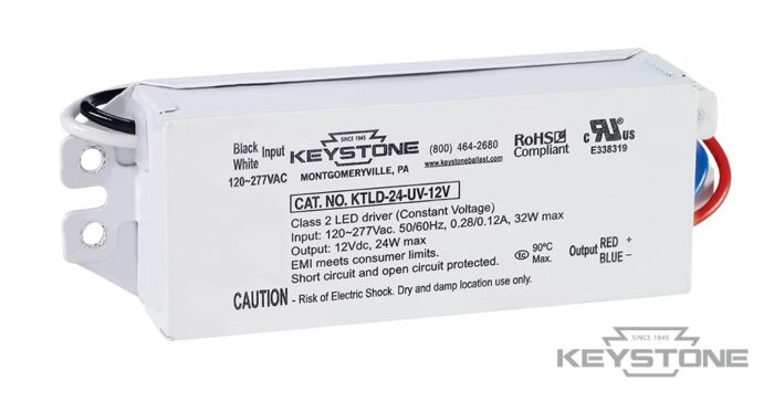 Keystone KTLD-24-1-12V-AK1 Constant Voltage Driver
