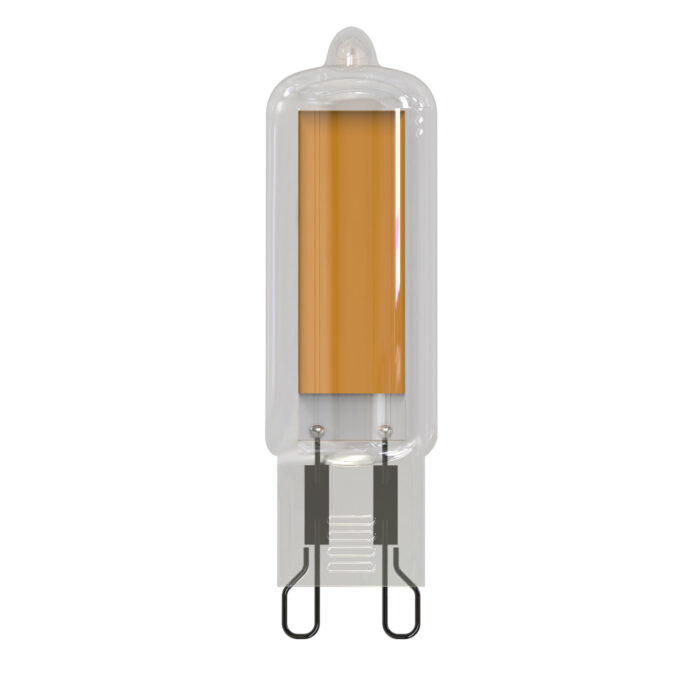 Bulbrite 770600 4.5W LED G9 Wafer Clear Glass 3000K 120V